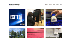 Desktop Screenshot of karenshakerdge.com